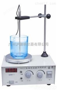 HJ-3数显恒温磁力搅拌器产品厂价，常州国华数显搅拌器技术参数说明