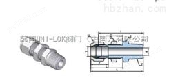UBMC-1616N螺纹穿板接头-韩国UNI-LOK阀门（上海）达琼流体 现货供应