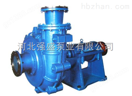 ZJ型号系列矿用单级单吸强盛渣浆泵