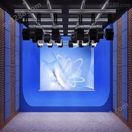 耀诺新闻演播室灯光设计 舞台剧院灯光布置