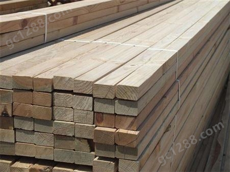 可定制防腐木板材 户外地板材料 木方加工 实木木料