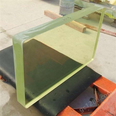防辐射铅玻璃 X 光室观察窗玻璃 400*600规格齐全 厂家专业生产