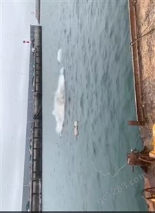 水上钻孔码头港口暗礁爆破气动钻机 定制船改炸礁石