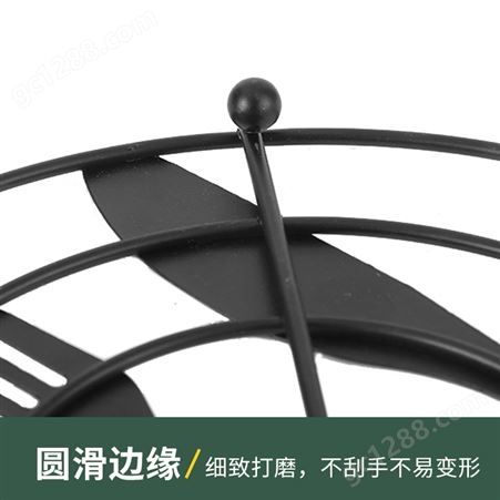 达美 欧式隔热餐桌垫 圆形透明创意新款铁艺材质