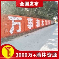 成都市锦江农村墙面广告,外墙喷字广告2022新玩法
