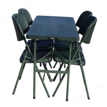 吹塑折叠户外桌椅 04型会议折叠作业桌椅