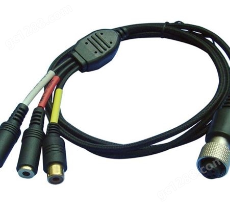 监控线 视频线 监控连接线 数据线 RCA三并屏蔽线 延长线