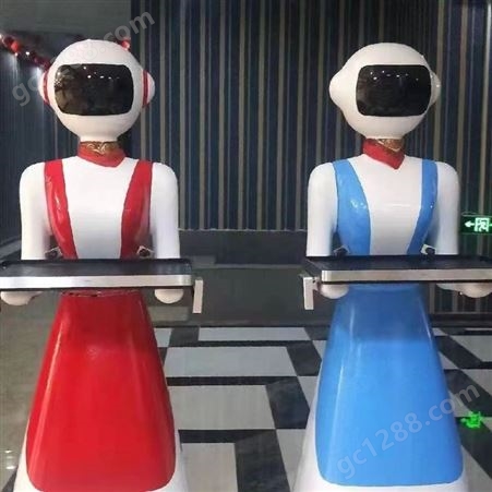 智优语送餐机器人酒店餐厅传菜自主导航智能避障一次多送语音提醒