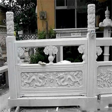悦骐石业 工业雕刻石栏板 桥面石栏板 厂家供应