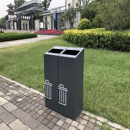 定制户外环卫垃圾桶 街道小区垃圾分类桶立特来环保大容量可定做