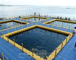 料制作水产养殖浮筒 养鱼塑料浮桶 深海网箱养鱼浮箱K