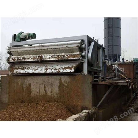 带式压滤机 污泥处理 泥浆分离处理设备 操作方便 众业环保