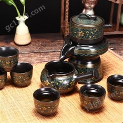 典雅陶瓷茶具 坚固耐用 年会礼品 可到厂参观 锦绣
