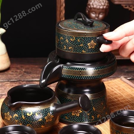 典雅陶瓷茶具 坚固耐用 年会礼品 可到厂参观 锦绣