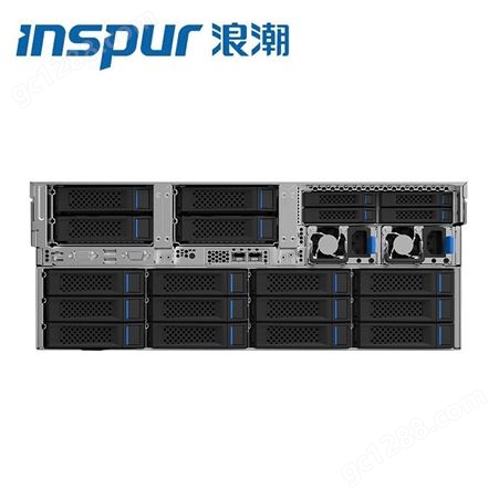 浪潮4u存储NF5466M5服务器散热器硬盘RAID卡机架式800W/36盘位M6
