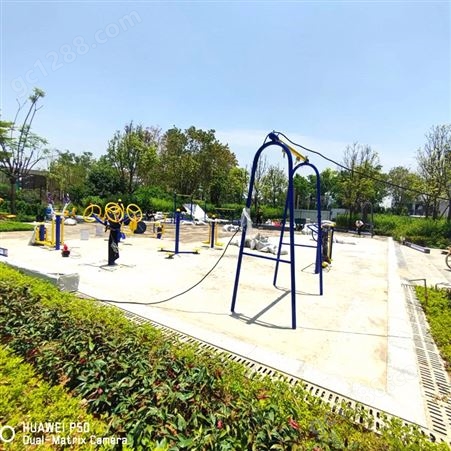 小区户外健身路径 篮球架社区康体健身器材批发 公园社区橡胶地垫