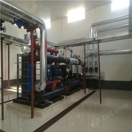 按需定制 德尔  高温水水板式换热机组 住宅供暖设备