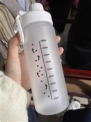 刻度线水杯孕妇糖耐有带毫升的食品级克500ml塑料杯子计量杯量杯