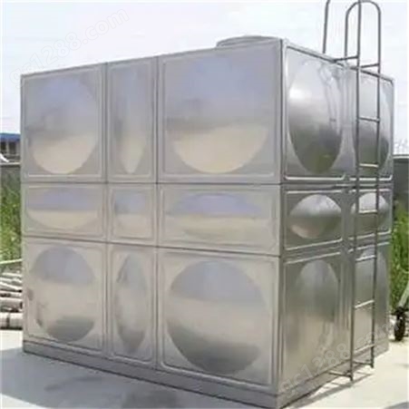 供应304不锈钢保温水箱 方形水塔储水罐 组合式不锈钢消防水箱