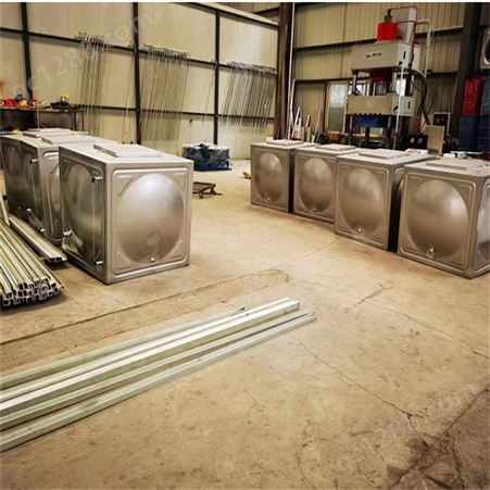 304不锈钢水箱 方形拼装10吨 箱泵一体化 双层保温防腐