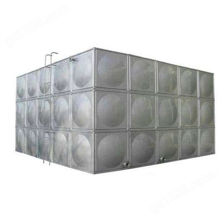 供应304不锈钢保温水箱 方形水塔储水罐 组合式不锈钢消防水箱