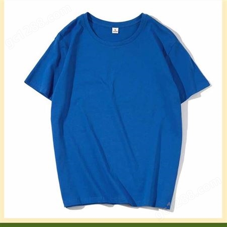 D01-1001广告短袖 明星服装 可印logo 轻薄透气情侣休闲t恤