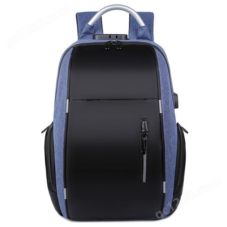 5505usb充电商务大容量旅行包双肩包电脑包休闲户外通勤背包定制logo