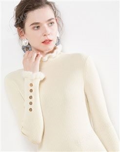 加工定制 甜美上衣女夏季韩版短款镂空洋气设计感小众潮针织衫