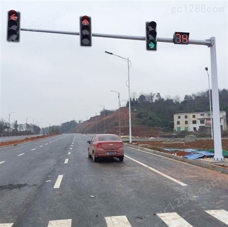 厂家供应红绿灯杆 路口红绿灯杆 框架式杆件质量放心