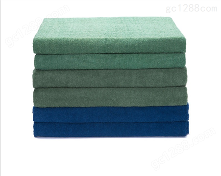 学生毛巾盖被纯棉印花毛巾毯 救灾军绿毛巾被宾馆酒店夏季毛浴巾